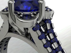 jewellery ring 3D Модель