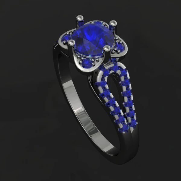 ювелірне кільце 3D Модель .c4d .max .obj .3ds .fbx .stl .blend 