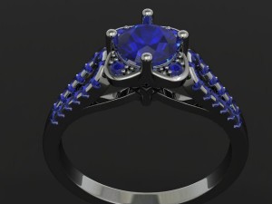 jewellery ring 3D Модель