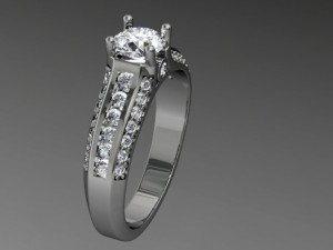 jewellery ring Model 3D