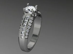 ювелирное кольцо 3D Модель