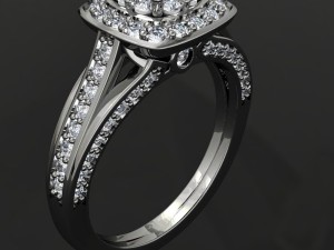 jewellery ring Model 3D