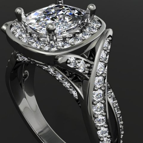 jewellery ring 3D मॉडल .c4d .max .obj .3ds .fbx .stl .blend 