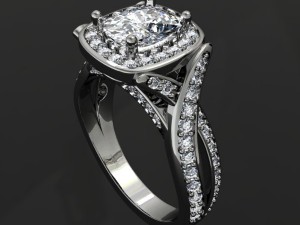 jewellery ring 3D मॉडल