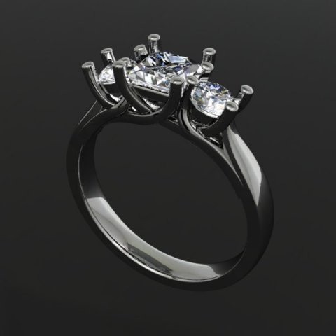 jewellery ring Modelo 3D .c4d .max .obj .3ds .fbx .stl .blend 