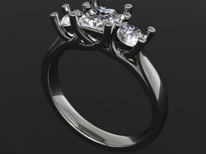 jewellery ring 3D Модель