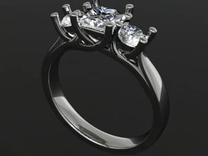 ювелірне кільце 3D Модель