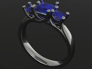 jewellery ring Modelo 3D
