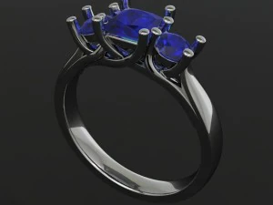 ювелирное кольцо 3D Модель