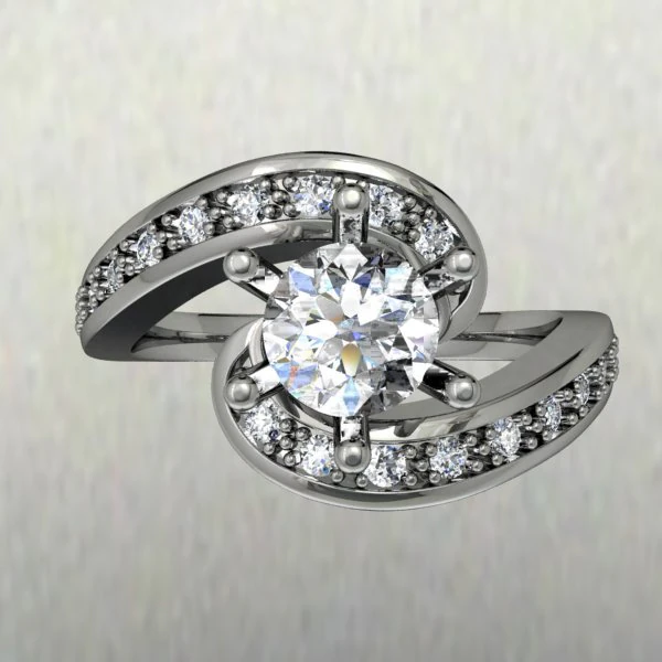 jewellery ring 3D Model .c4d .max .obj .3ds .fbx .stl .blend 