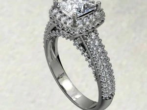 ювелирное кольцо 3D Модель