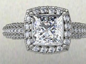 jewellery ring 3D 模型