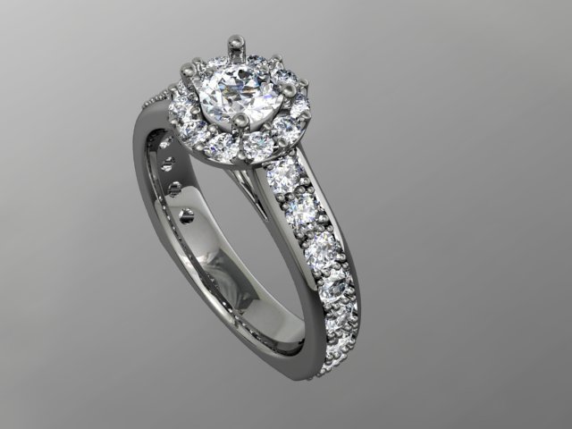 jewellery ring 3D 모델 .c4d .max .obj .3ds .fbx .stl .blend 
