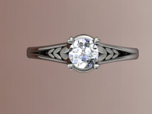 jewellery ring 3D Модель