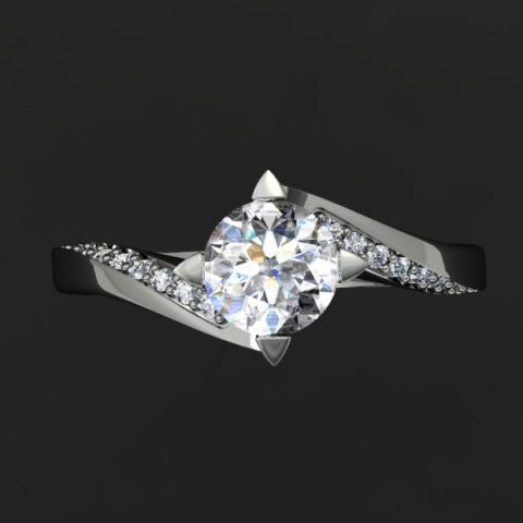 jewellery ring Modèle 3D .c4d .max .obj .3ds .fbx .stl .blend