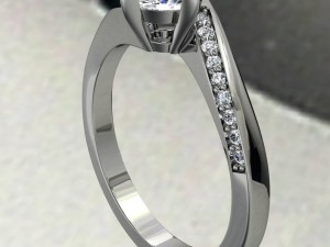 jewellery ring Modèle 3D