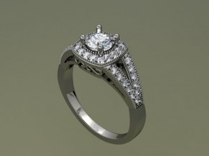 jewellery ring 3D 모델
