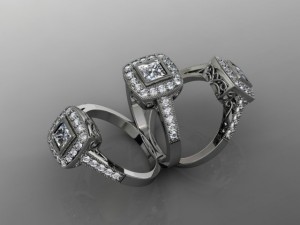 jewellery ring 3D-Modell