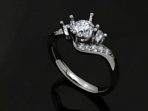 jewellery ring 3D Модель