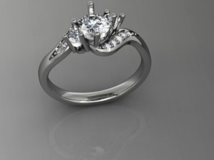 jewellery ring 3D Модель