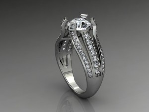 jewellery ring 3D-Modell