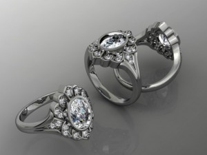 jewellery ring Modelo 3D