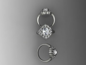 jewellery ring 3D Модель
