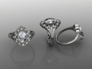 jewellery ring 3D Модель