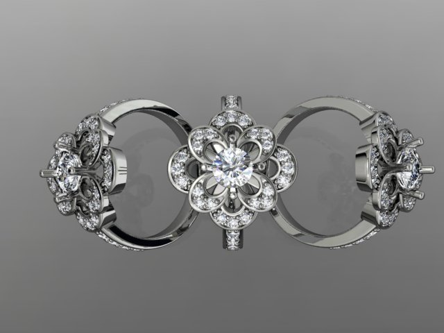 jewellery ring 3Dモデル .c4d .max .obj .3ds .fbx .stl .blend 