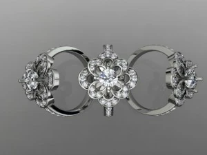 ювелирное кольцо 3D Модель