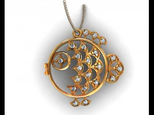 fish pendant 3D Baskı Modeli