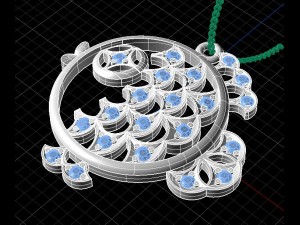 fish pendant 3D Print Model