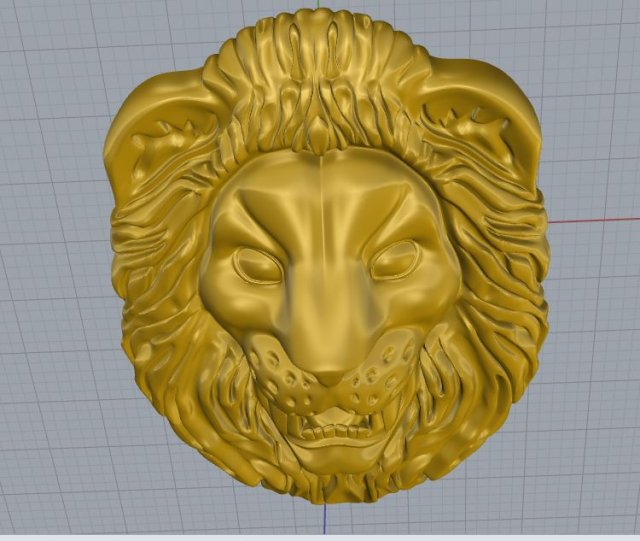 lion 3D Model .c4d .max .obj .3ds .fbx .stl .blend 