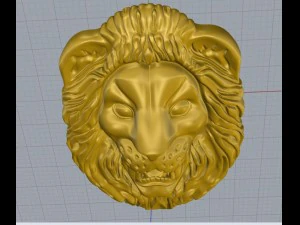 le&atilde;o Modelo 3D