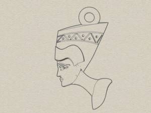kleopatra nefertiti Model 3D