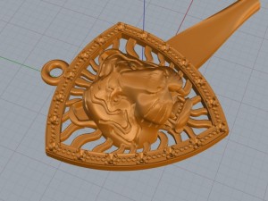 tiger Model do druku 3D