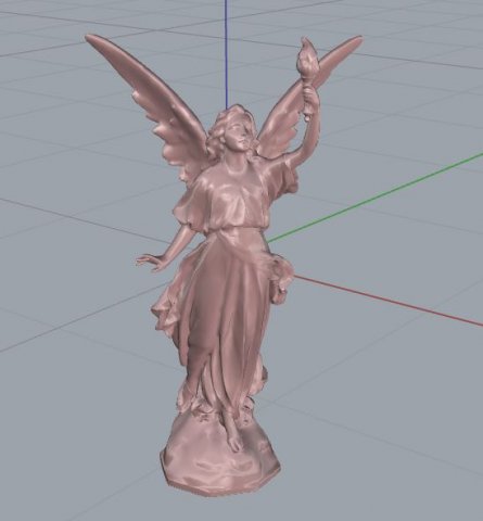 liberty statue 3D Model .c4d .max .obj .3ds .fbx .stl .blend 