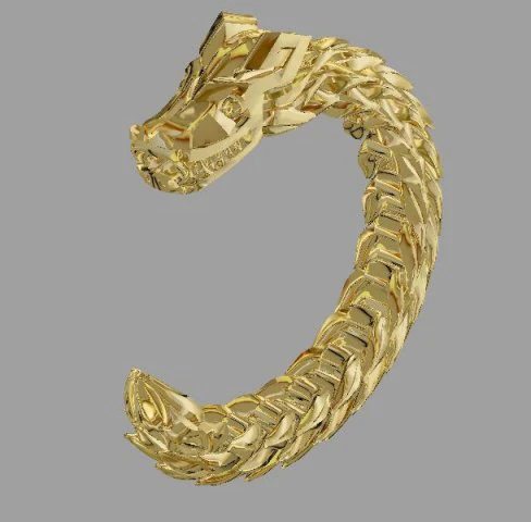 dragon Modèle 3D .c4d .max .obj .3ds .fbx .stl .blend 