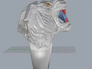 tiger ring 3D Print Model