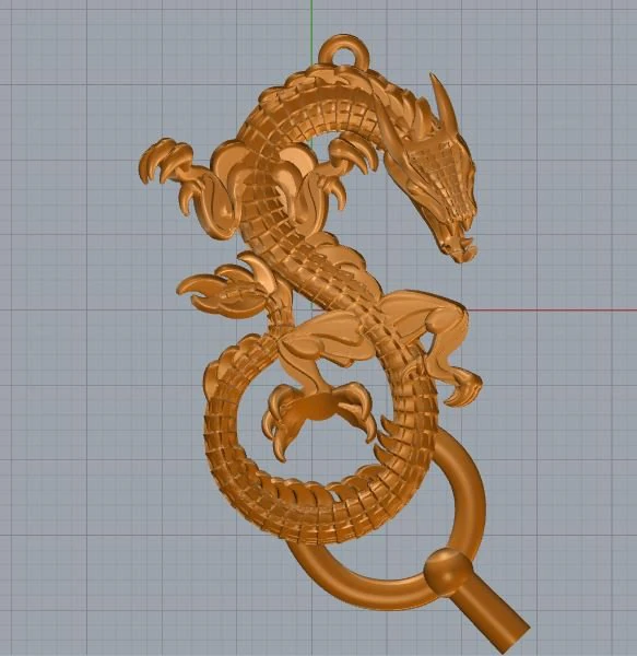 drakon 3D Print Model .c4d .max .obj .3ds .fbx .stl .blend