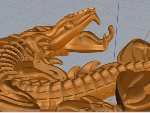 drakon 3D Print Model