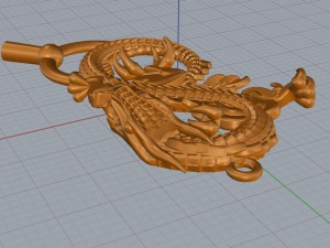 drakon 3D 打印模型