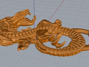 drakon 3D 打印模型