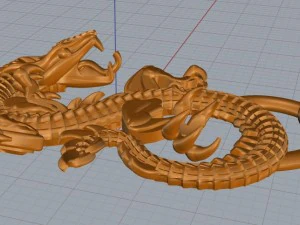 drakon 3D Print Model