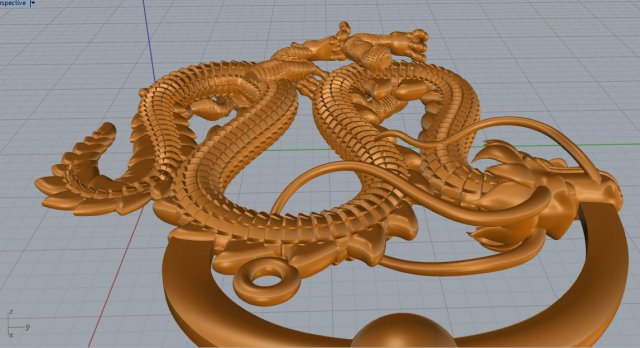 dragon 3D 모델 .c4d .max .obj .3ds .fbx .stl .blend 