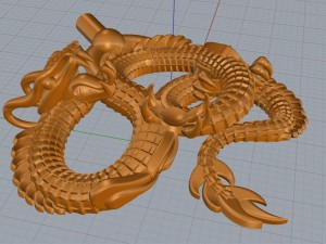 dragon Model 3D