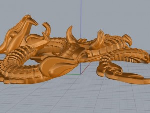 dragon Model 3D