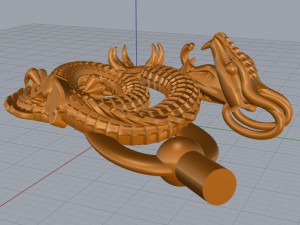 dragon Model 3D