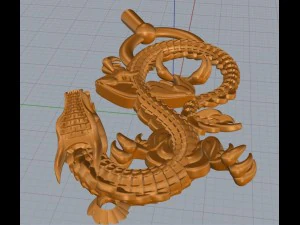 дракон 3D Модель
