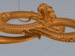 dragondracondrakon 3Dモデル